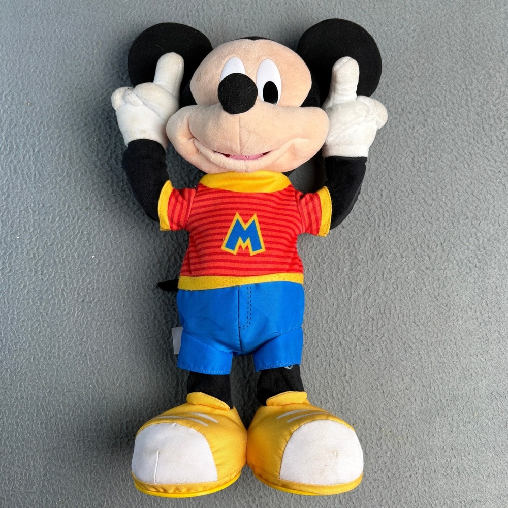 Disney Junior Mickey Mouse Hot Dog Dance Break Plush Just Play Animated Works